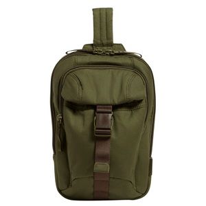 Vera Bradley Recycled Cotton Utility Sling
Backpack - Climbing Ivy Green
